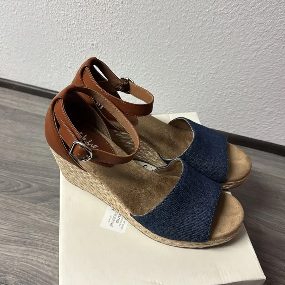 Style & Co Women's Seleeney Wedge Sandals